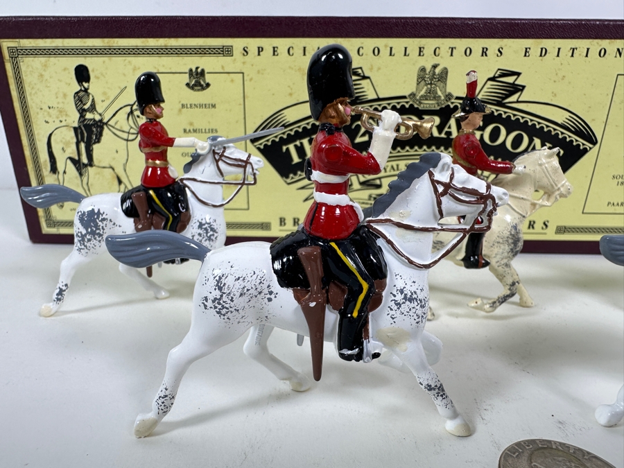 Britains Toy Soldiers The 2nd Dragoons Special Collectors Edition With Original Box 8850 Royal Scots Greys [Photo 5]