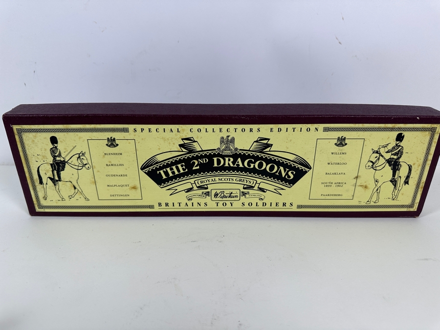 Britains Toy Soldiers The 2nd Dragoons Special Collectors Edition With Original Box 8850 Royal Scots Greys [Photo 9]