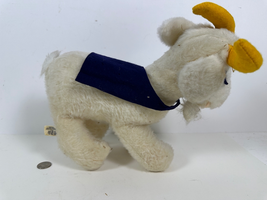 Vintage US Naval Academy Mascot Bill The Goat Plush [Photo 5]