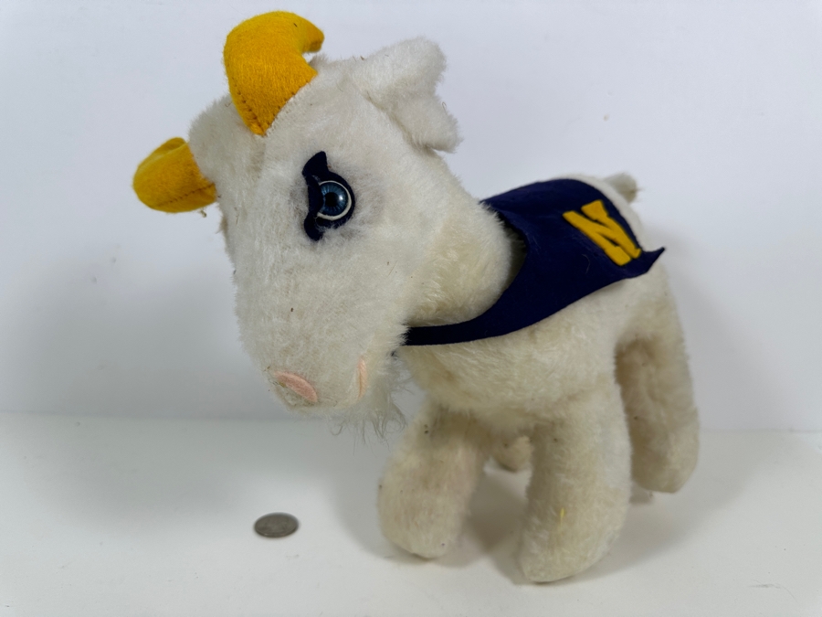 Vintage US Naval Academy Mascot Bill The Goat Plush [Photo 4]