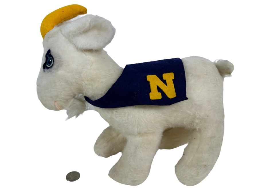 Vintage US Naval Academy Mascot Bill The Goat Plush [Photo 1]