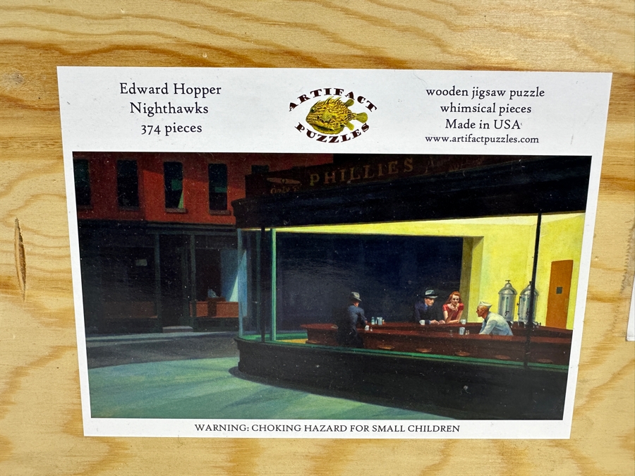 Set of (3) Flower Children Wooden Jigsaw Puzzles [Photo 2]