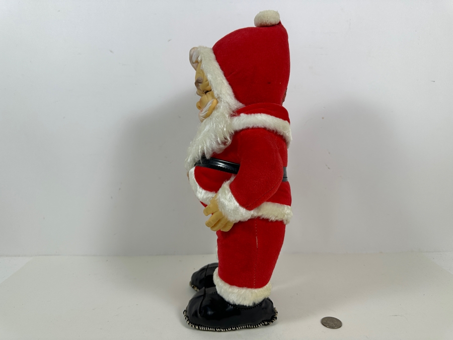 Rare Vintage Coca-Cola 1950's Rushton Company Santa Claus 15'H [Photo 9]