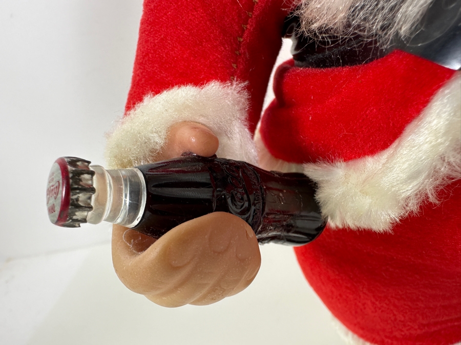 Rare Vintage Coca-Cola 1950's Rushton Company Santa Claus 15'H [Photo 4]
