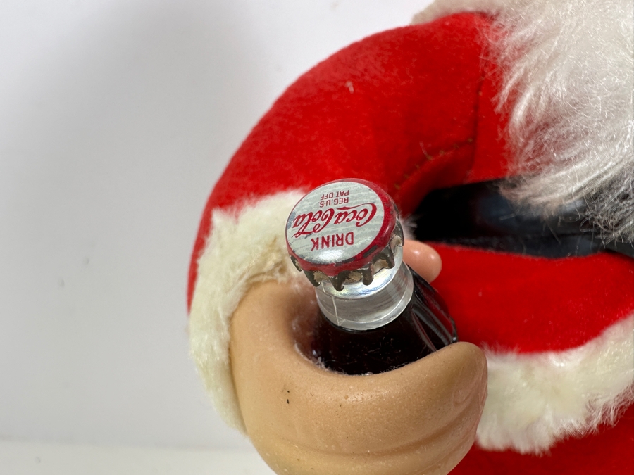 Rare Vintage Coca-Cola 1950's Rushton Company Santa Claus 15'H [Photo 3]