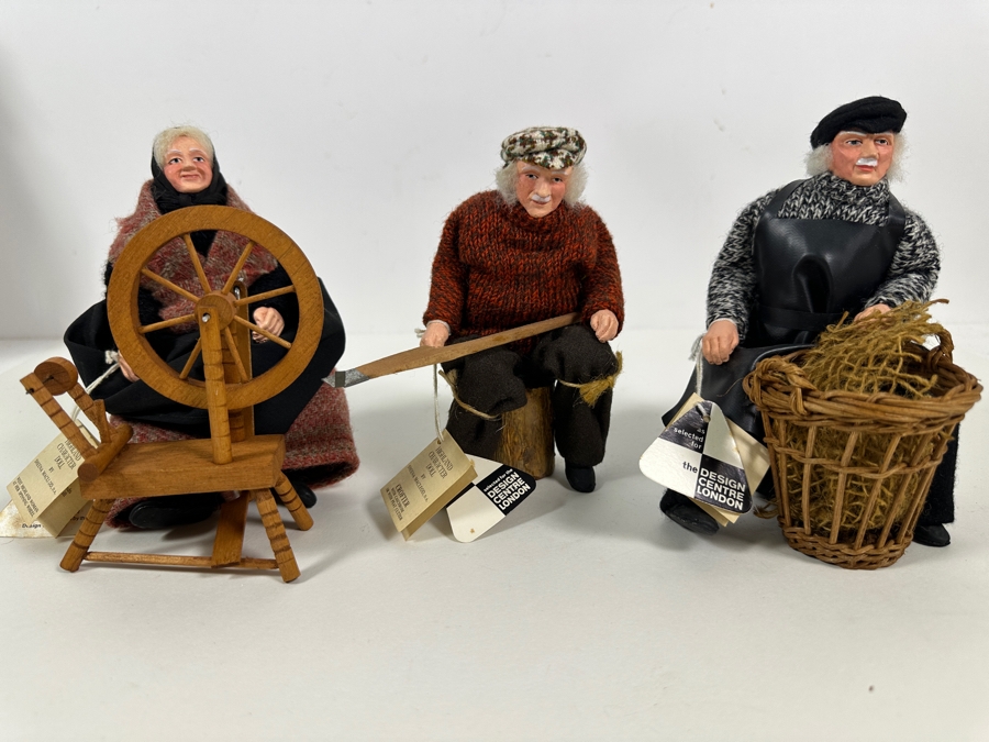 Set of (3) Scottish Highland Character Dolls by Sheena MacLeod [Photo 2]