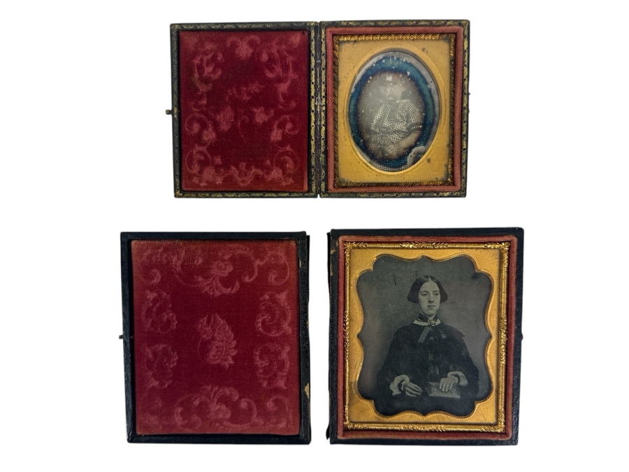Pair Of Antique Daguerreotypes [Photo 1]