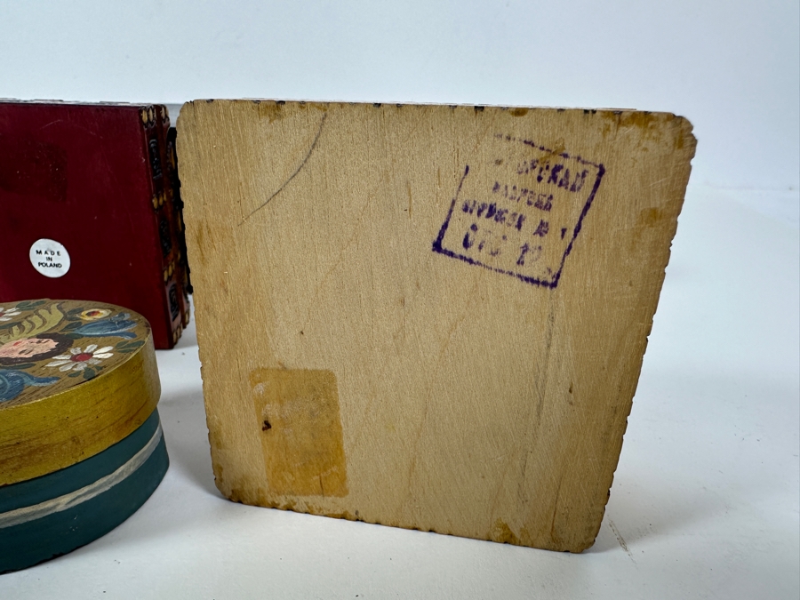 Vintage Wooden Box Collection (Fish Box Is Not Wood) [Photo 14]