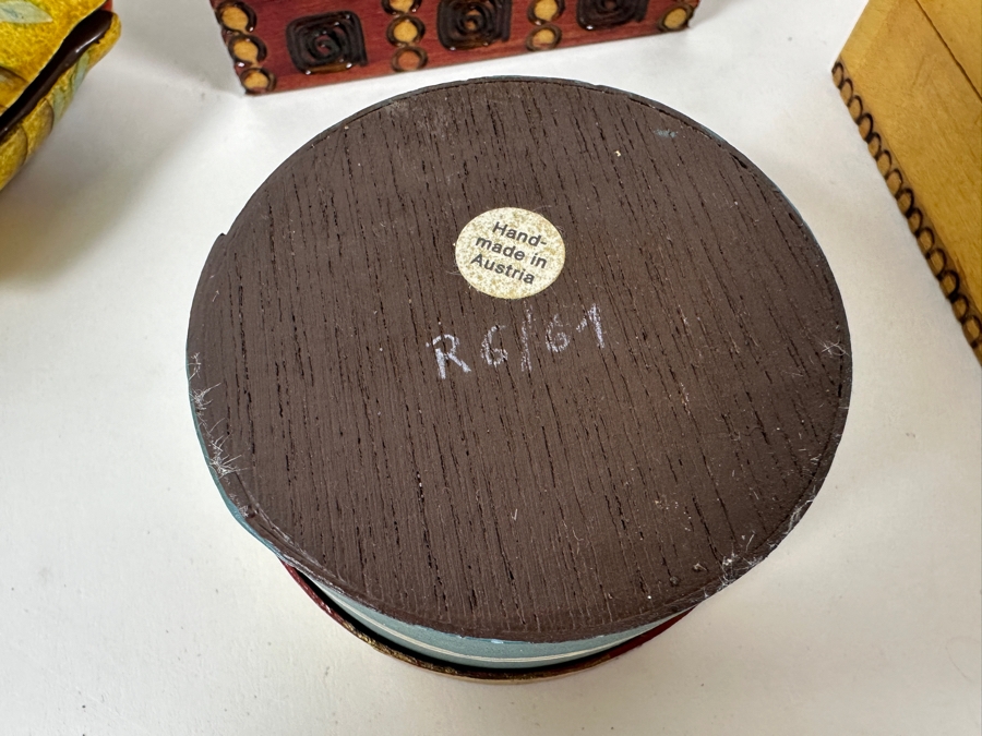 Vintage Wooden Box Collection (Fish Box Is Not Wood) [Photo 11]