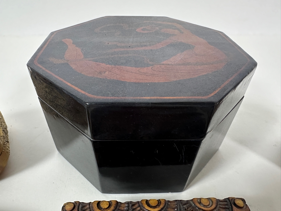 Vintage Wooden Box Collection (Fish Box Is Not Wood) [Photo 4]