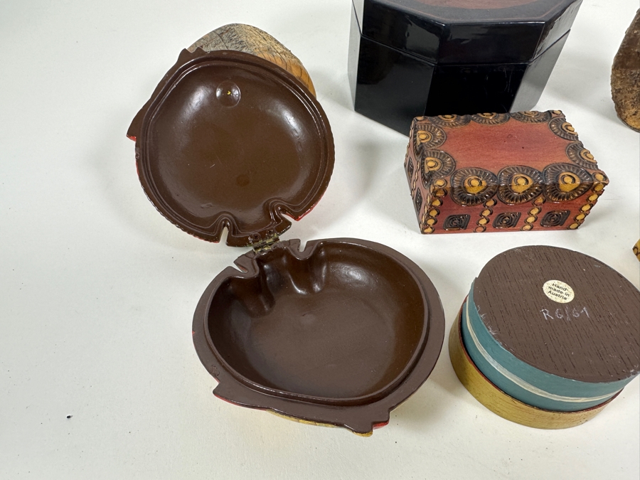 Vintage Wooden Box Collection (Fish Box Is Not Wood) [Photo 12]