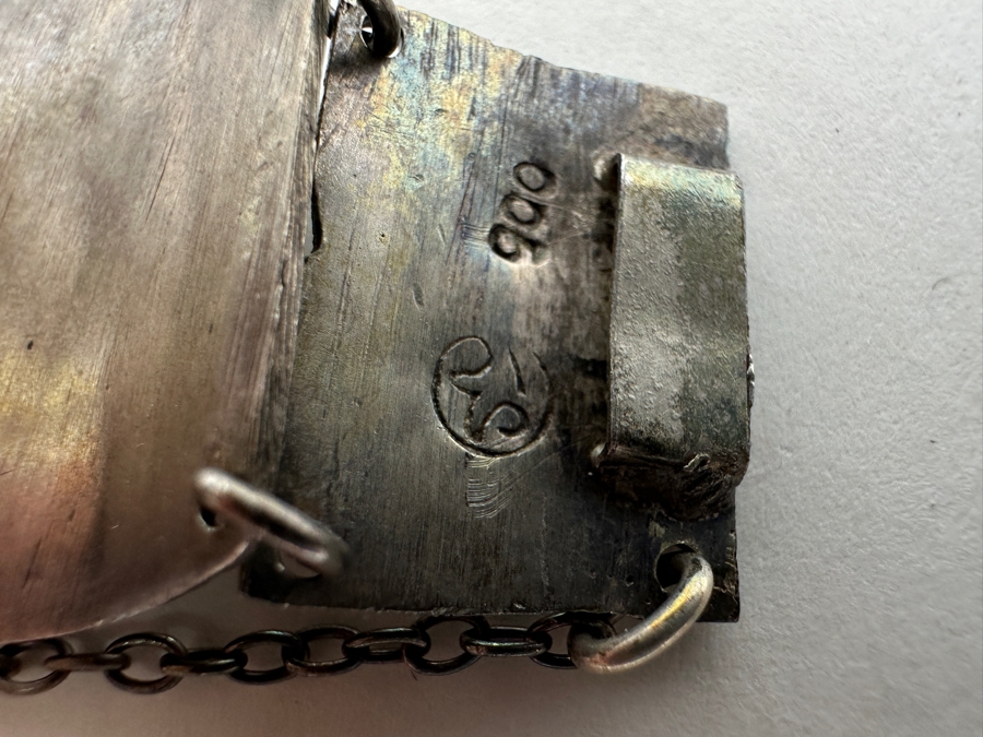 .900 Silver Peruvian Bracelet 34g [Photo 5]