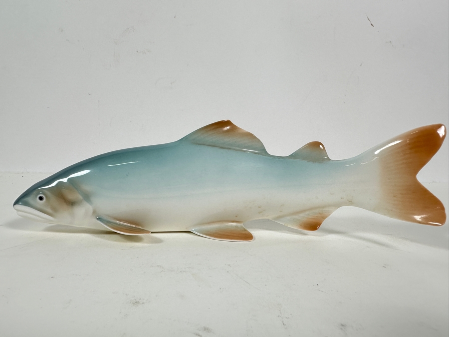 Vintage Noritake Bone China Nippon Toki Japan Porcelain Ayu Fish Figurine 9W [Photo 2]