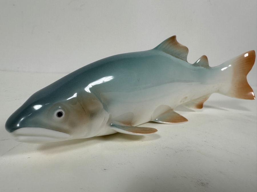 Vintage Noritake Bone China Nippon Toki Japan Porcelain Ayu Fish Figurine 9W [Photo 3]