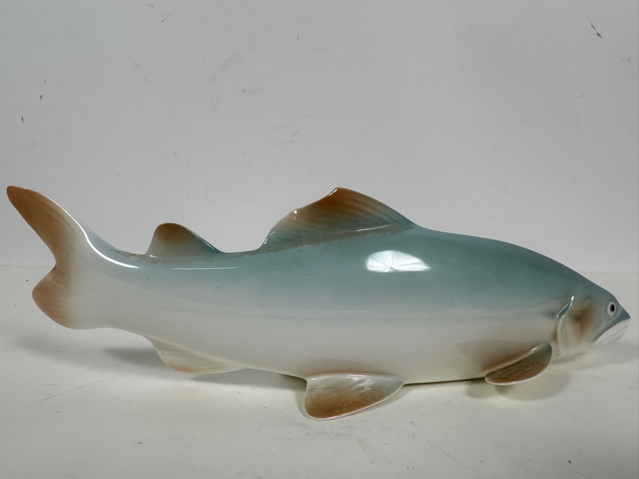 Vintage Noritake Bone China Nippon Toki Japan Porcelain Ayu Fish Figurine 9W [Photo 4]