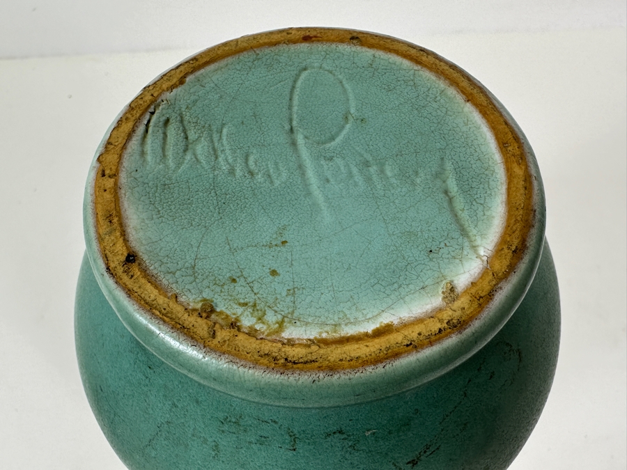 Antique Weller Pottery Vase 8.25H [Photo 8]
