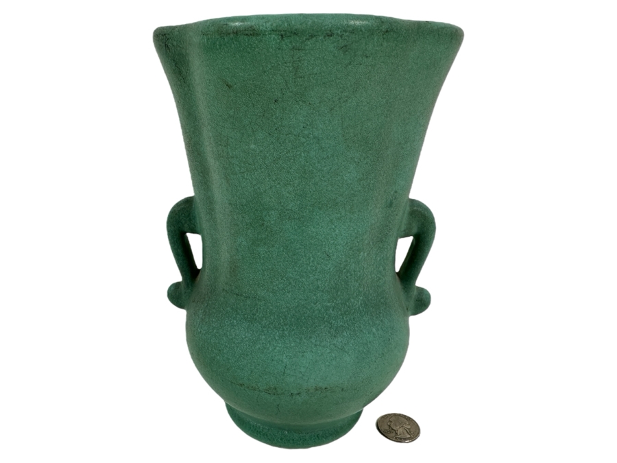 Antique Weller Pottery Vase 8.25H