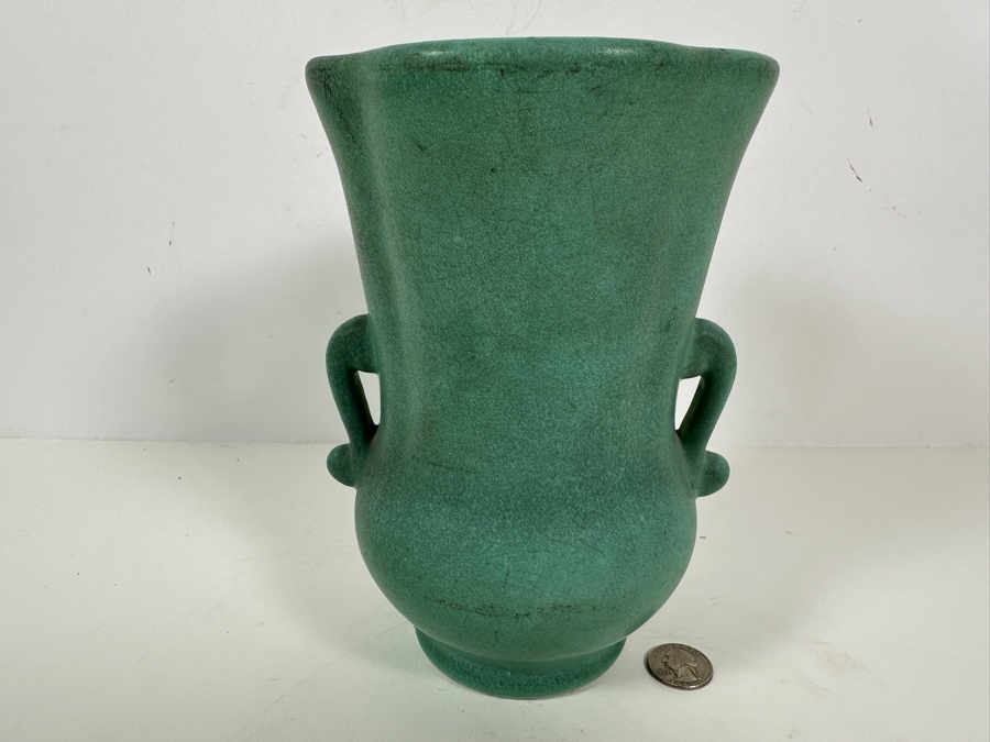 Antique Weller Pottery Vase 8.25H [Photo 2]