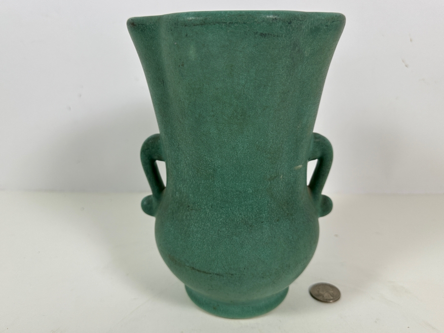 Antique Weller Pottery Vase 8.25H [Photo 6]