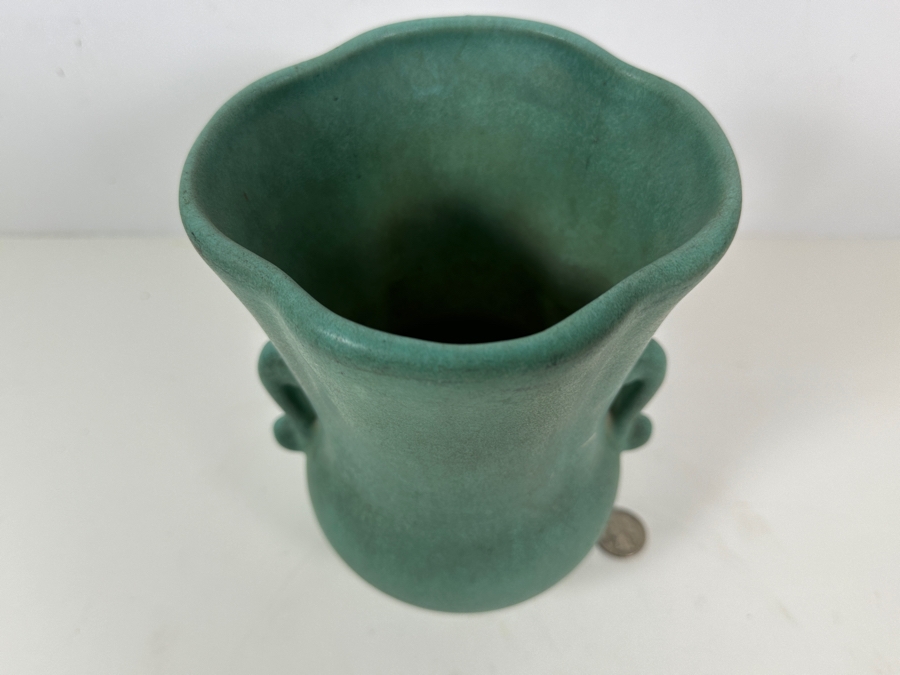 Antique Weller Pottery Vase 8.25H [Photo 7]