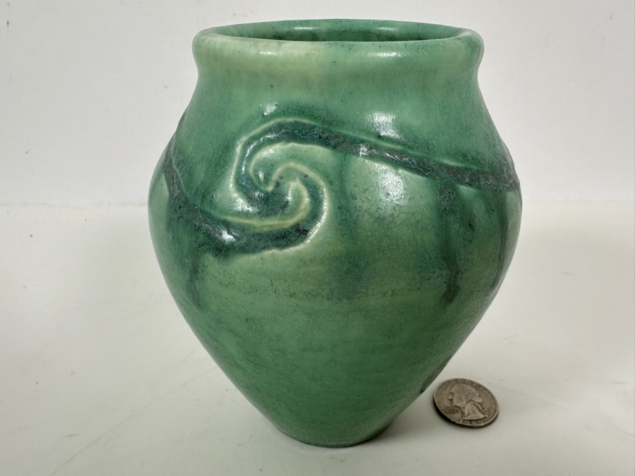Antique 1901 Rookwood Pottery Vase 5.5H [Photo 2]