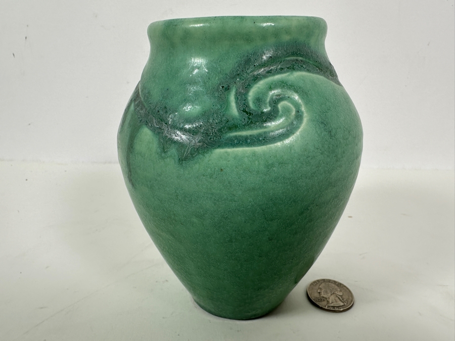 Antique 1901 Rookwood Pottery Vase 5.5H [Photo 5]