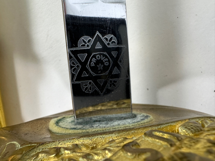 Hilborn & Hamburger Inc. New York U.S.N. Naval Officer's Ceremonial Dress Sword With Sheath And Original Leather Case 37L [Photo 7]