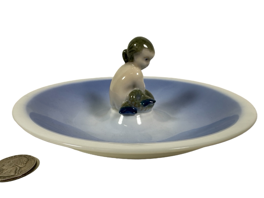 Royal Copenhagen Denmark Dish With Mermaid 6W