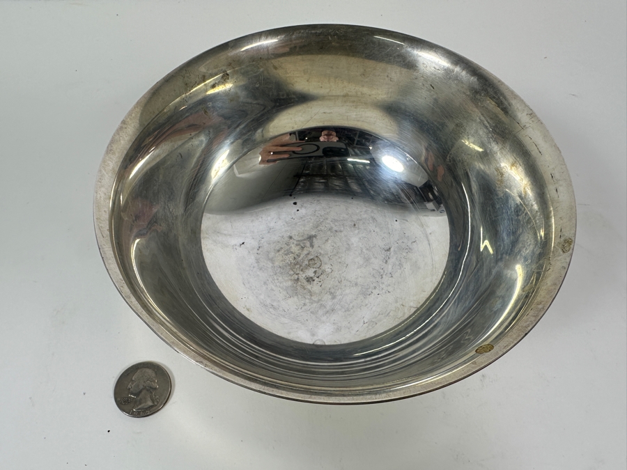 Vintage Sterling Silver Newport Paul Revere Reproduction Circa 1768 Footed Bowl 6W X 3H 234g - Sterling Silver Melt Value = $230 [Photo 6]
