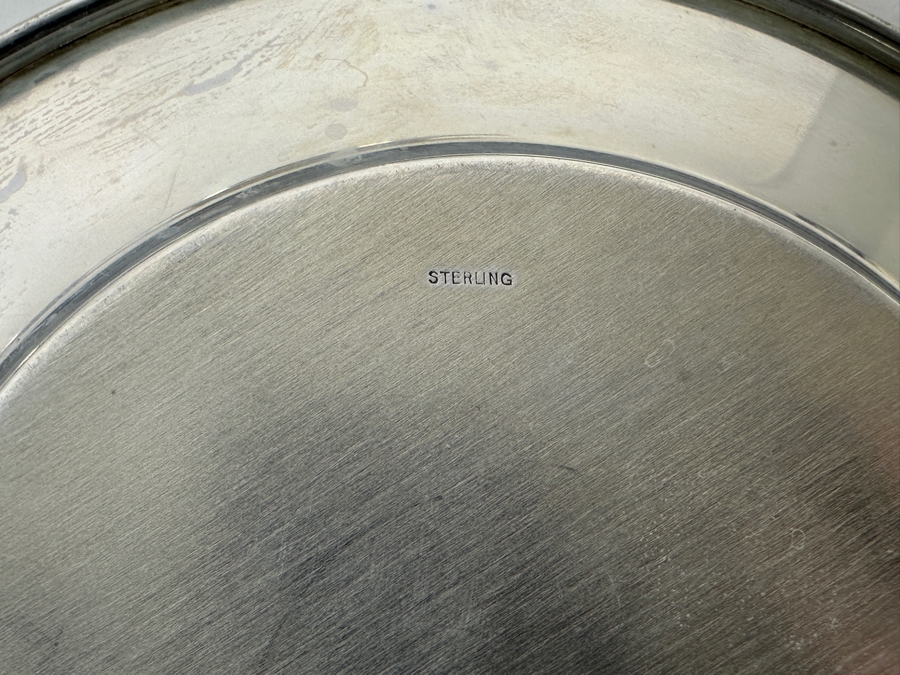 Six Vintage Sterling Silver Manchester Silver Co. Dishes 6W 565g - Sterling Silver Melt Value = $554 [Photo 10]