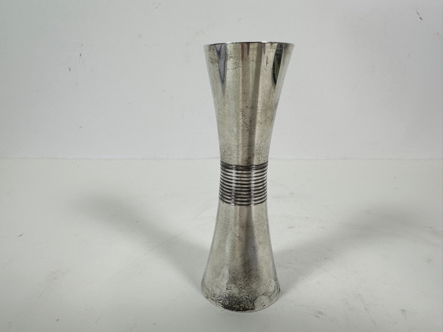 Vintage Sterling Silver Towle Jigger 5H 64g - Sterling Silver Melt Value = $63 [Photo 2]