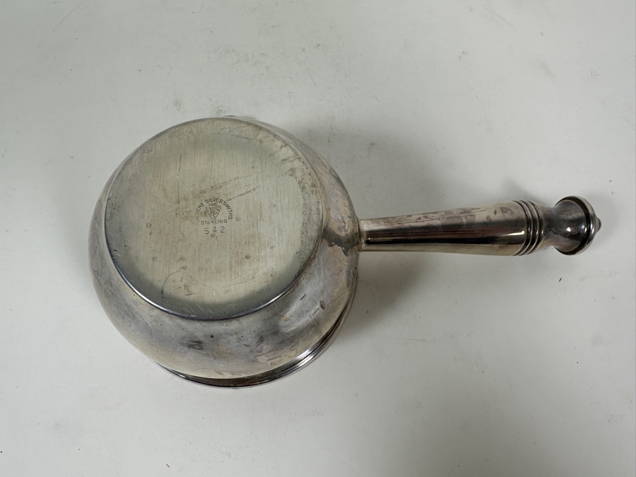 Vintage Sterling Silver Revere Pipkin Cooking Pot 7L 75g - Sterling Silver Melt Value = $74 [Photo 10]