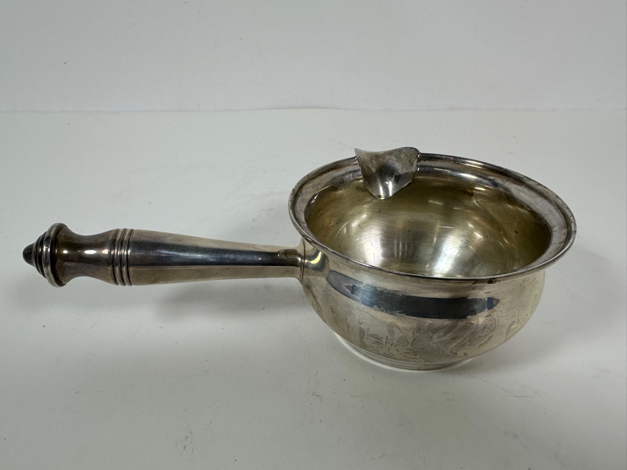 Vintage Sterling Silver Revere Pipkin Cooking Pot 7L 75g - Sterling Silver Melt Value = $74 [Photo 2]