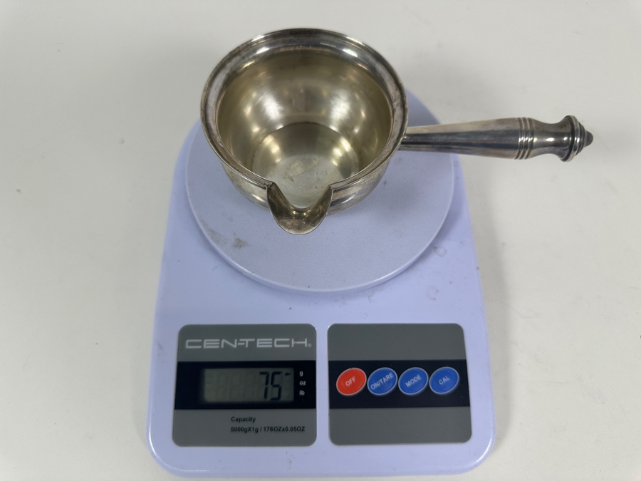 Vintage Sterling Silver Revere Pipkin Cooking Pot 7L 75g - Sterling Silver Melt Value = $74 [Photo 14]