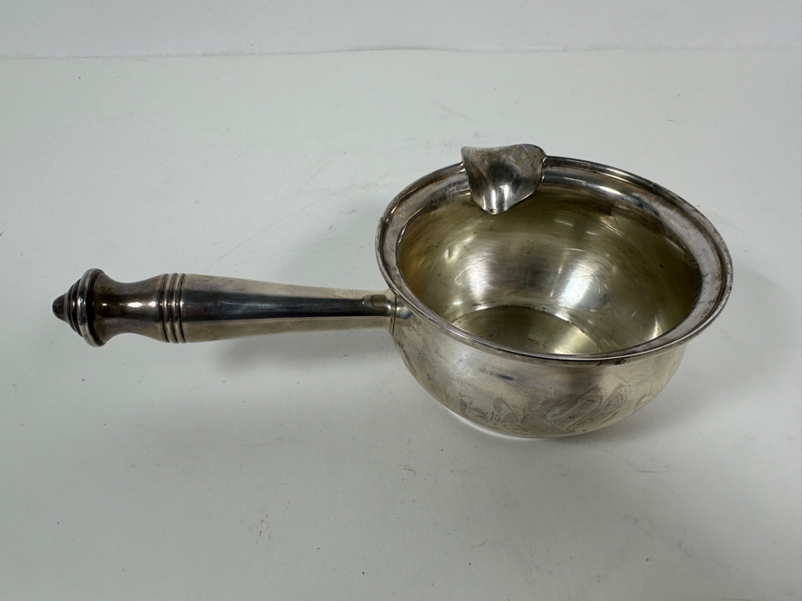Vintage Sterling Silver Revere Pipkin Cooking Pot 7L 75g - Sterling Silver Melt Value = $74 [Photo 3]