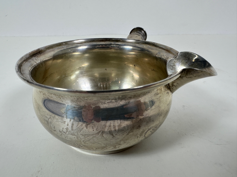 Vintage Sterling Silver Revere Pipkin Cooking Pot 7L 75g - Sterling Silver Melt Value = $74 [Photo 6]