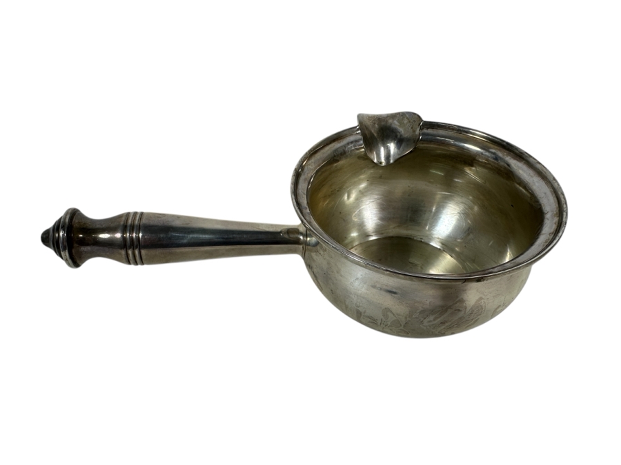 Vintage Sterling Silver Revere Pipkin Cooking Pot 7L 75g - Sterling Silver Melt Value = $74