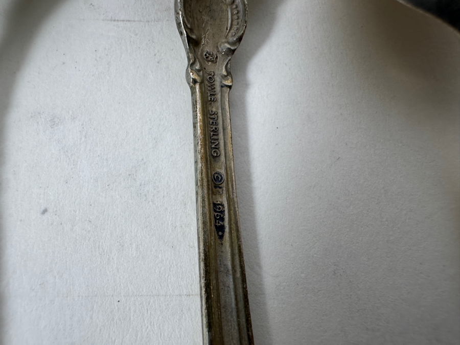 Collection Of Twelve Vintage Sterling Silver Spoons 287g - Sterling Silver Melt Value = $282 [Photo 13]