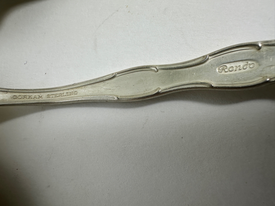 Collection Of Twelve Vintage Sterling Silver Spoons 287g - Sterling Silver Melt Value = $282 [Photo 15]