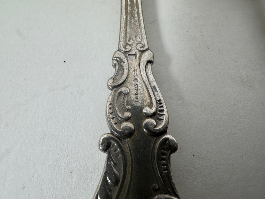 Collection Of Twelve Vintage Sterling Silver Spoons 287g - Sterling Silver Melt Value = $282 [Photo 11]