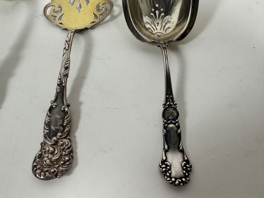Four Vintage Sterling Silver Serving Pieces 150g - Sterling Silver Melt Value = $147 [Photo 4]