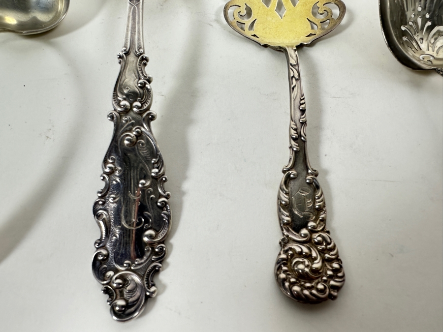 Four Vintage Sterling Silver Serving Pieces 150g - Sterling Silver Melt Value = $147 [Photo 3]