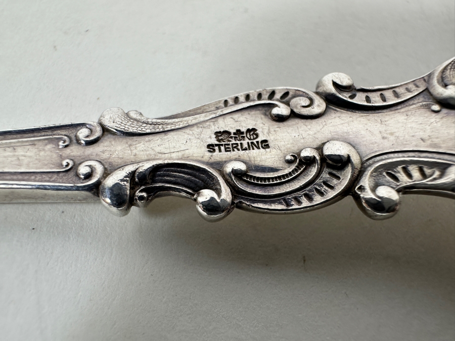 Four Vintage Sterling Silver Serving Pieces 150g - Sterling Silver Melt Value = $147 [Photo 10]