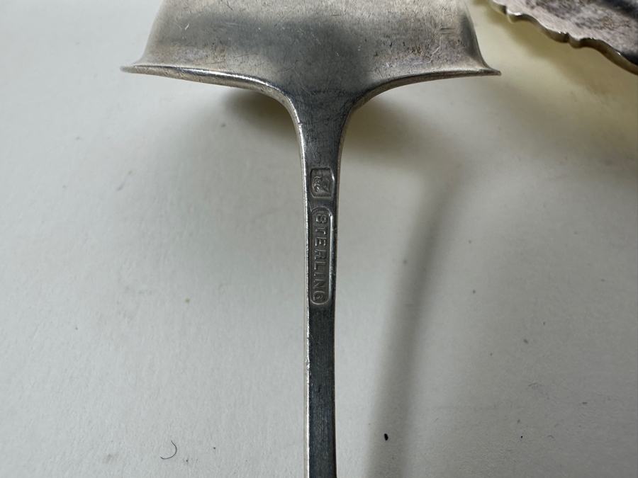 Four Vintage Sterling Silver Serving Pieces 150g - Sterling Silver Melt Value = $147 [Photo 8]