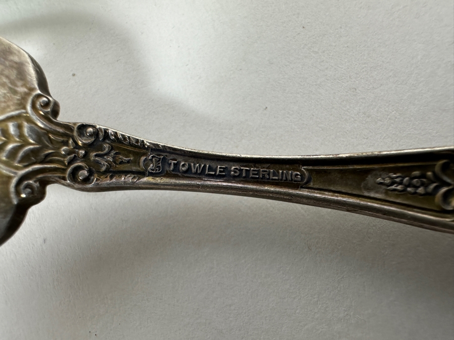 Vintage Sterling Silver Child's Pair Of Forks And Spoon 56g - Sterling Silver Melt Value = $55 [Photo 7]