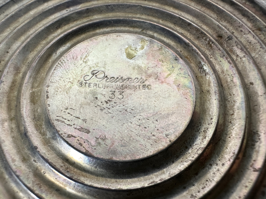 Weighted Sterling Silver Candle Holders Candlesticks [Photo 8]