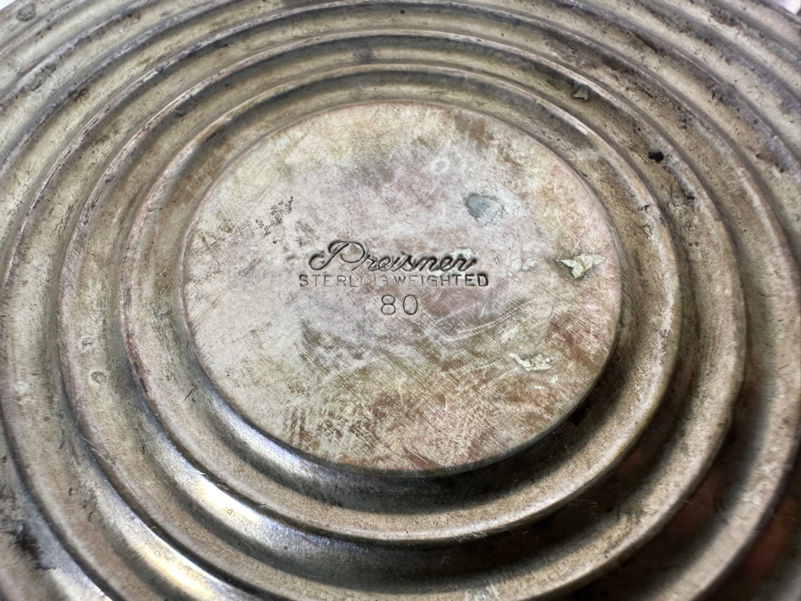 Weighted Sterling Silver Candle Holders Candlesticks [Photo 10]