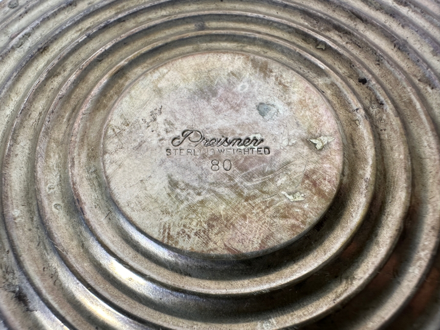 Weighted Sterling Silver Candle Holders Candlesticks [Photo 9]