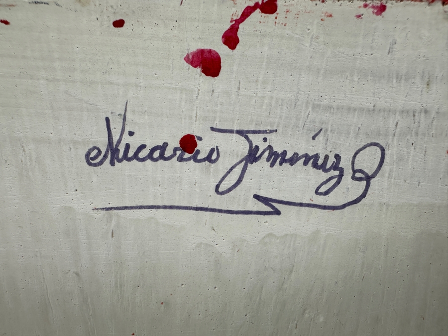 Nicario Jimenez Quispe (B. 1957, Peruvian/American) Stunning Peruvian Retablo 8W X 3D X 10.5H [Photo 20]