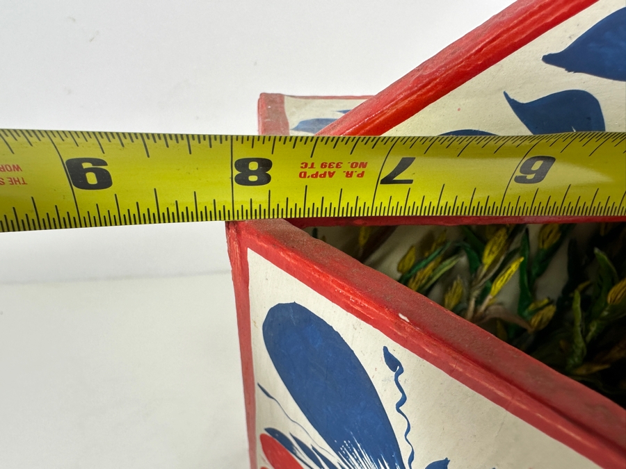 Nicario Jimenez Quispe (B. 1957, Peruvian/American) Stunning Peruvian Retablo 8W X 3D X 10.5H [Photo 21]